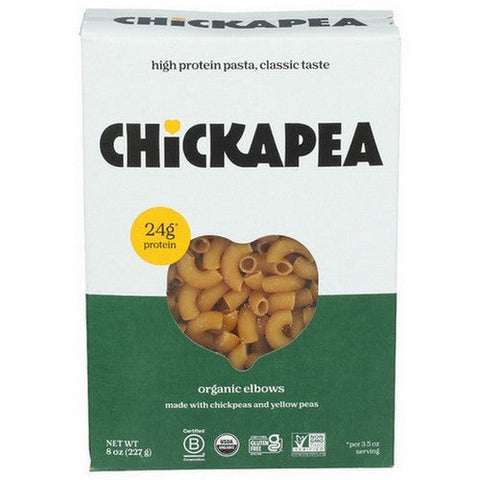 Chickapea, Oragnic Pasta Elbows, 8 Oz(Case Of 6) Chickapea