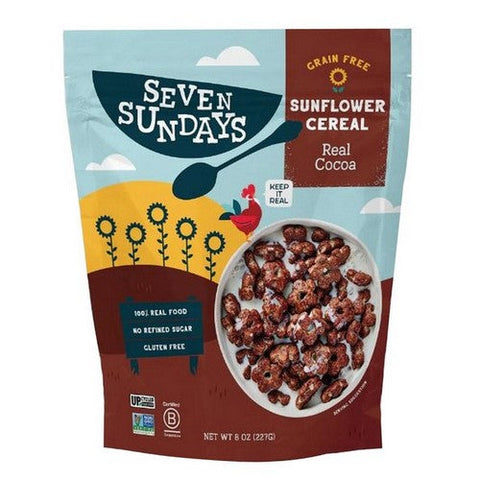 Seven Sundays, Sunflower Cereal Real Cocoa, 8 Oz(Case Of 6) Seven Sundays