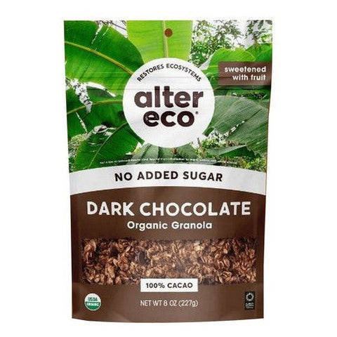 Alter Eco, Organic Granola Dark Chocolate, 8 Oz(Case Of 6) Alter Eco