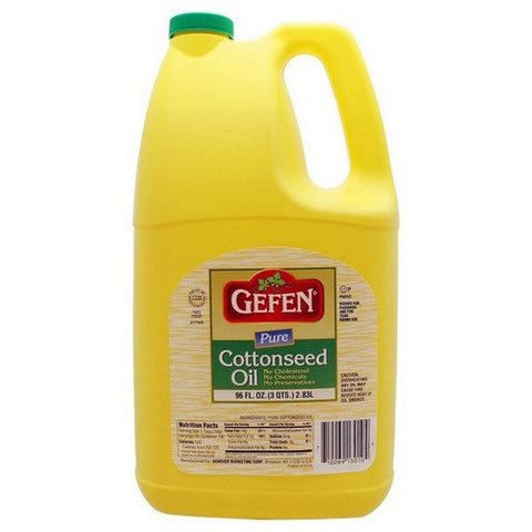 Gefen, Cottonseed Oil, 96 Oz(Case Of 6) Gefen