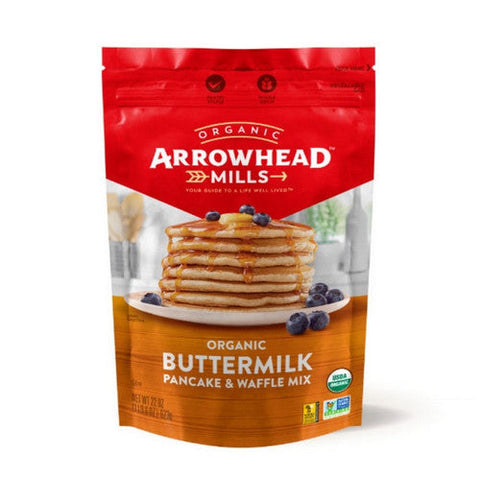 Arrowhead Mills, Organic Buttermilk Pancake And Waffle Mix, 22 Oz(Case Of 6) Arrowhead Mills