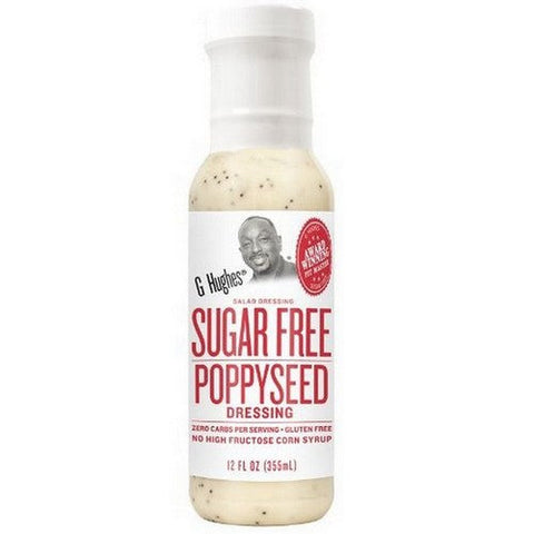 G Hughes, Poppyseed Dressing Sugar Free, 12 Oz(Case Of 6) G Hughes