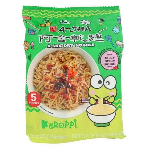 Asha, Silly Spicy Sauce Noodles, 16.75 Oz(Case Of 6) Asha