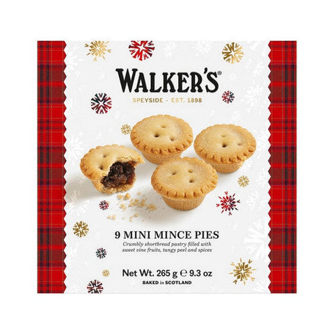 Walkers, Miniature Mince Pies, 9.4 Oz(Case Of 12) Walkers