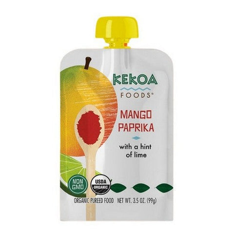 Kekoa, Mango Paprika Squeeze Pouch, 3.5 Oz(Case Of 6) Kekoa