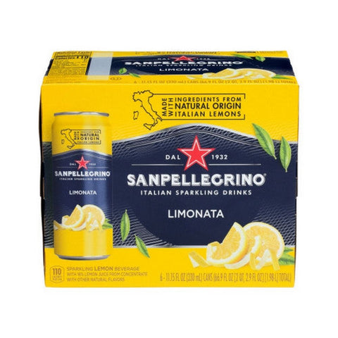 San Pellegrino, Limonata Sparkling Beverage, 66.9 Oz (Case Of 4) San Pellegrino