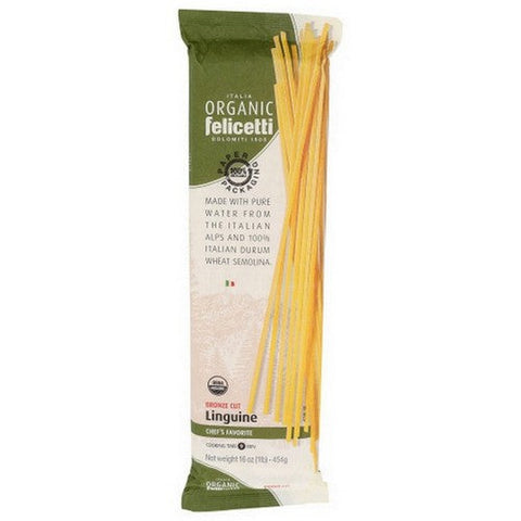 Felicetti, Oragnic Pasta Linguine, 16 Oz (Case Of 12) Felicetti