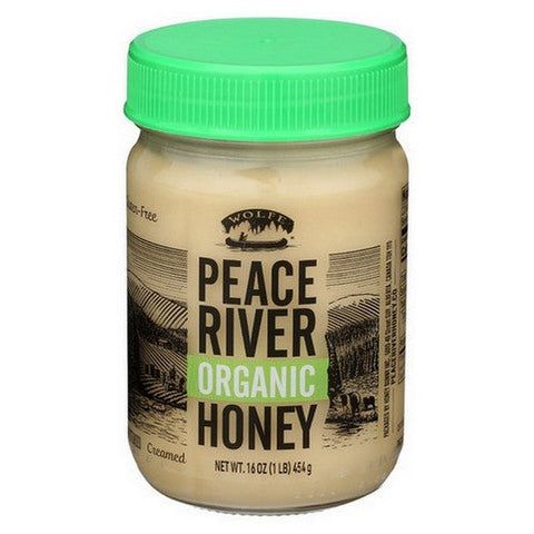 Peace River Honey, Organic Honey Creamed, 16 Oz (Case Of 6) Peace River Honey