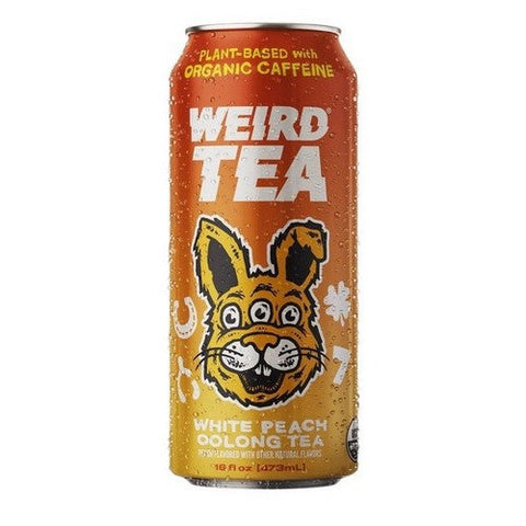 Drink Weird, White Peach Oolong Tea, 16 Oz (Case Of 12) Drink Weird