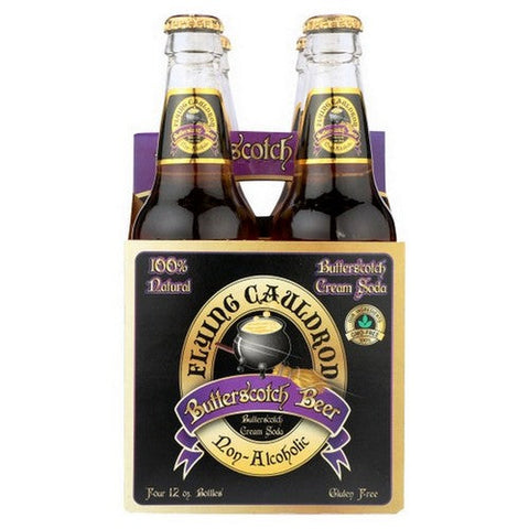 Flying Cauldron, Butterscotch Beer Soda, 48 Oz(Case Of 6) Flying Cauldron