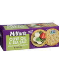 Miltons, Craft Bakers Olive Oil And Sea Salt Crackers, 6.8 Oz(Case Of 8) Miltons