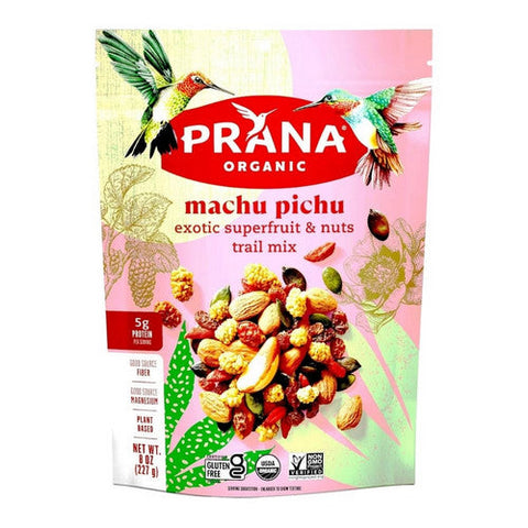Prana, Organic Machu Pichu Trail Mix, 8 Oz(Case Of 6) Prana