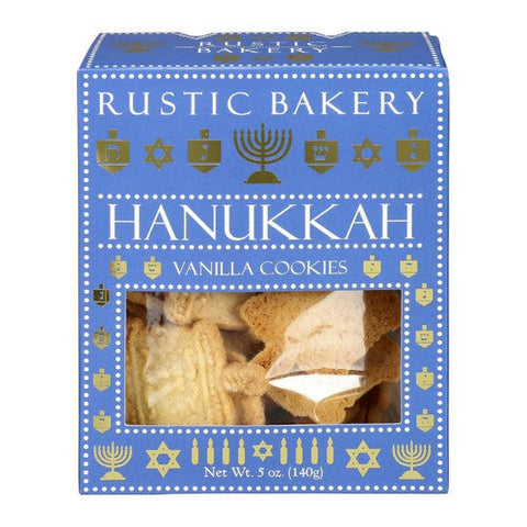 Rustic Bakery, Cookies Vanilla Hanukkah, 5 Oz(Case Of 12) Rustic Bakery