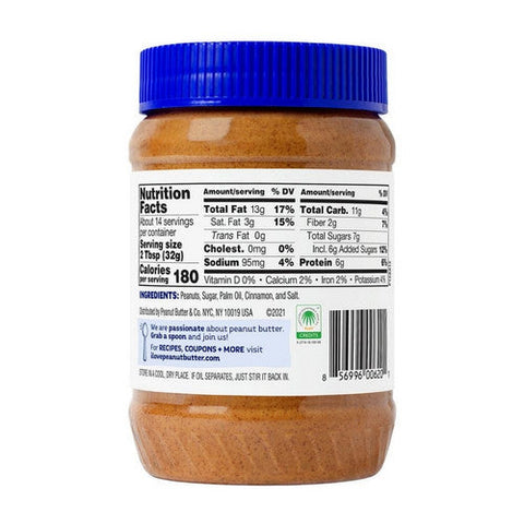 Peanut Butter & Co, Cinnamon Swirl, 16 Oz(Case Of 6) Peanut Butter & Co