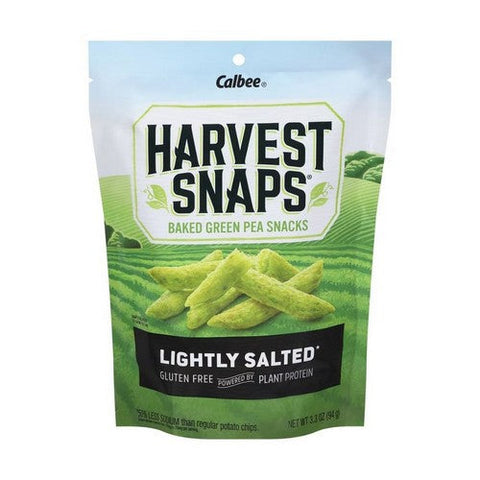 Calbee Harvest Snaps, Lightly Salted Snapea Crisps, 3.3 Oz(Case Of 12)