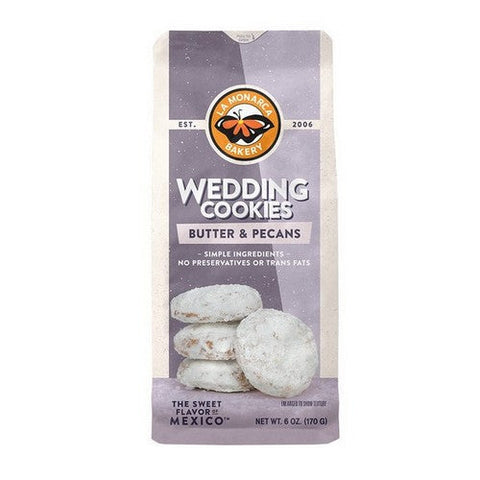 La Monarca Bakery, Wedding Cookies, 6 Oz(Case Of 8) La Monarca Bakery