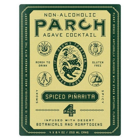 Parch, Spiced Pinarita Agave Cocktail, 33.6 Oz(Case Of 6) Parch