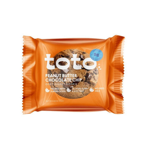 Toto Foods, Peanut Butter Chocolate Chip, 2.5 Oz(Case Of 10) Toto Foods