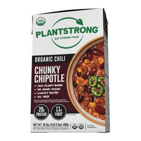 Plantstrong, Chili Chipotle Chunky, 16.9 Oz(Case Of 6) Plantstrong