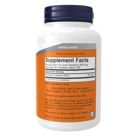 Now Foods, Nac (N-Acetyl Cysteine) Powder, 4 Oz Now Foods