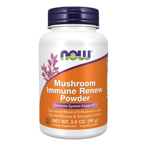 Now Foods, Mushroom Immune Renew Powder, 3.5 Oz Now Foods