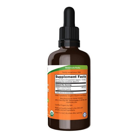 Now Foods, Organic Licorice Glycerite, 2 Oz Now Foods