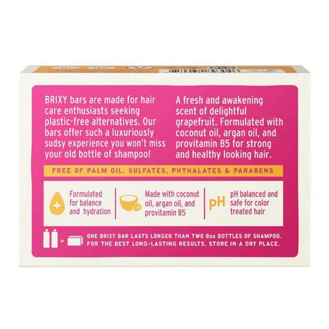 Brixy, Shampoo Bar Citrus, 4 Oz Brixy
