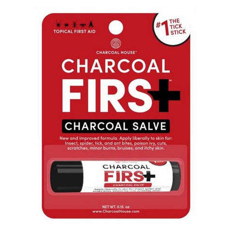 Charcoal House Llc, Topical First Aid Salve Stick Charcoal, 0.15 Oz Charcoal House Llc