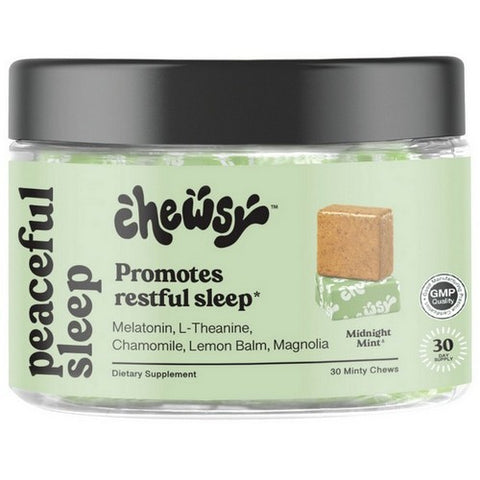 Chewsy, Peaceful Sleep Mint, 30 Chews Chewsy