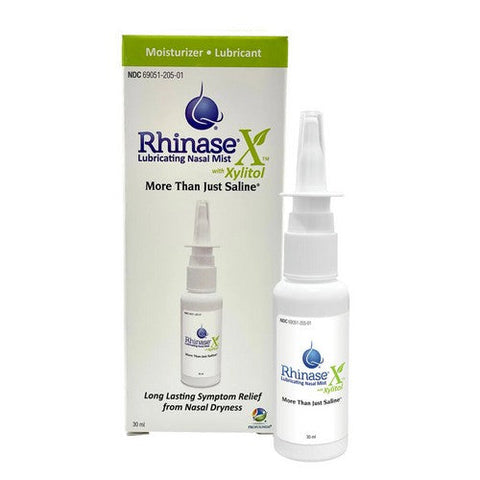 Rhinase, Lubricating Nasal Mist Spray With Xylitol, 30 Ml Rhinase