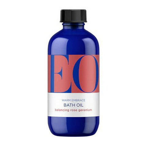 EO Products, Bath Oil Rose Geranium, 4 Oz EO Products