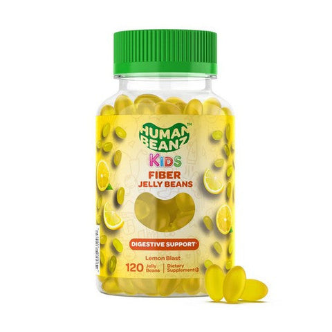 Human Beanz, Kids Fiber Lemon Blast, 120 Count Human Beanz