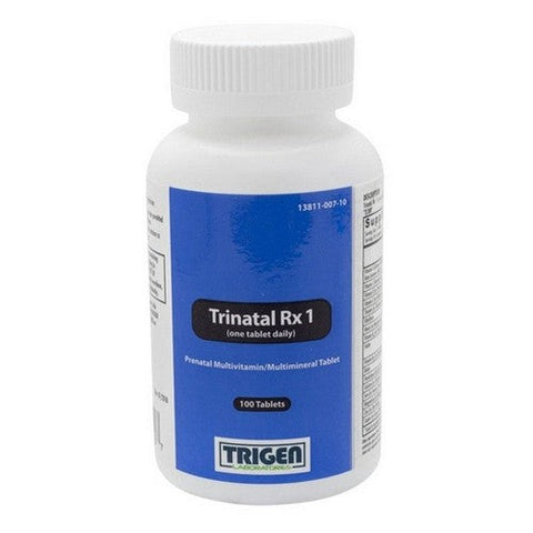 Trigen, Trinatal Rx 1, 100 Tabs Trigen
