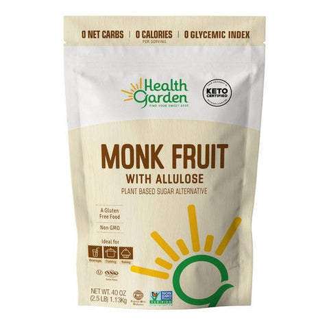 Health Garden, Allulose Monk Fruit Blend, 2.5 lb Health Garden