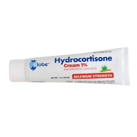 Globe, Hydrocortisone Cream 1 %, 1 Oz Globe