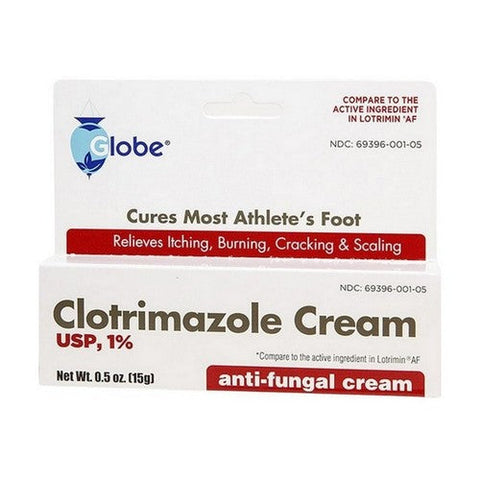 Globe, Clotrimazole 1% Cream, 15 Grams Globe