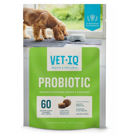Vet IQ, Probiotic Dog Chew, 60 Chews Vet IQ