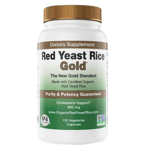 IP-6 Internional INC, Ip6 Red Yeast Rice Gold, 120 Caps IP-6 Internional INC