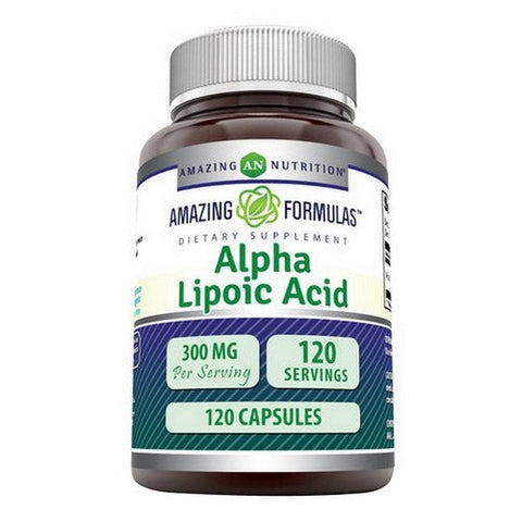 Amazing Nutrition, Amazing Formulas Alpha Lipoic Acid, 120 Caps Amazing Nutrition