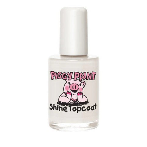 Piggy Paint, Non Toxic Nail Polish Shine Topcoat, 0.5 Oz Piggy Paint