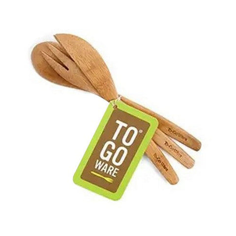 To-Go Ware, Reusable Bamboo Fork Knife And Spoon Set, 1 Count To-Go Ware