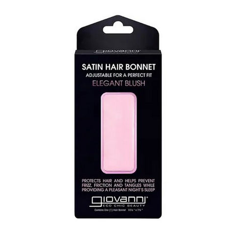 Giovanni Cosmetics, Satin Hair Bonnet Blush, 1 Count Giovanni Cosmetics