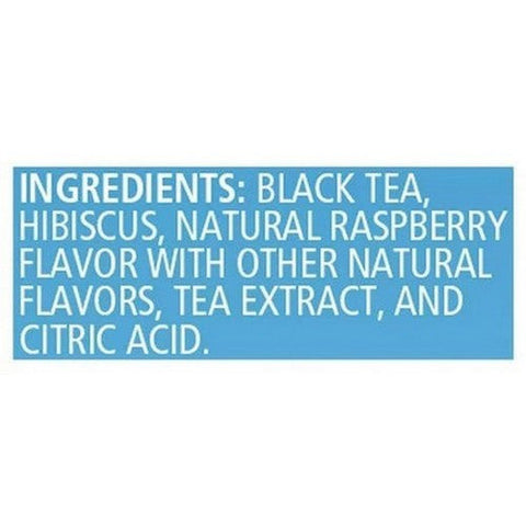 Celestial Seasonings, Cold Brew Iced Tea Black Tea Raspberry, 18 Bags Celestial Seasonings