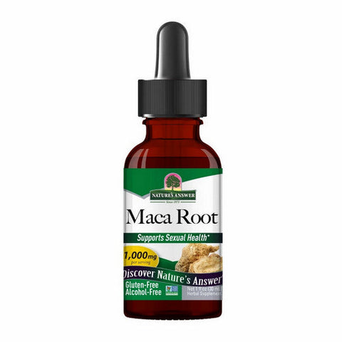 Nature's Answer, Maca Root Alcohol Free, 1 Oz