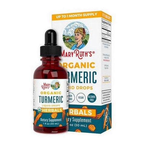 MaryRuth's, Organic Turmeric Root Liquid Herbals, 1 oz MaryRuth's