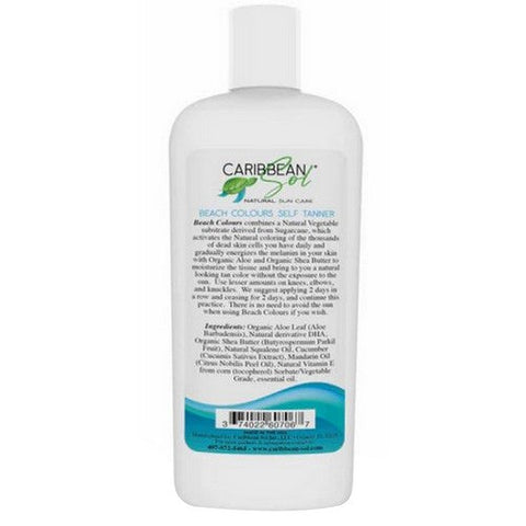 Caribbean Solutions, Beach Colours Natural Self Tanner, 6 Oz Caribbean Solutions