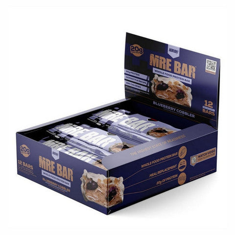 Redcon1, MRE Protein Bar Blueberry Cobbler, 12 Count Redcon1