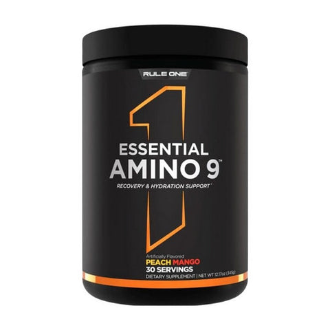 Rule 1, R1 Amino 9 Original Peach Mango, 30 Servings Rule 1