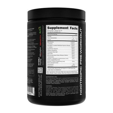 Bucked Up, Mother Bucker Gym Junkie Juice, 12.7 Oz Bucked Up