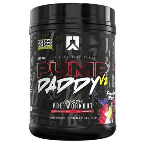 Ryse Supplements, Pump Daddy V2 Non Stim Pre-Workout Freedom Rocks, 650 Grams Ryse Supplements